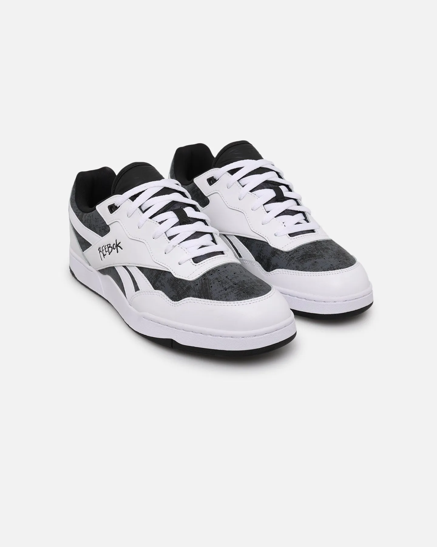 Heat Free Strong Grip Reebok BB 4000 II Blacktop White/Black