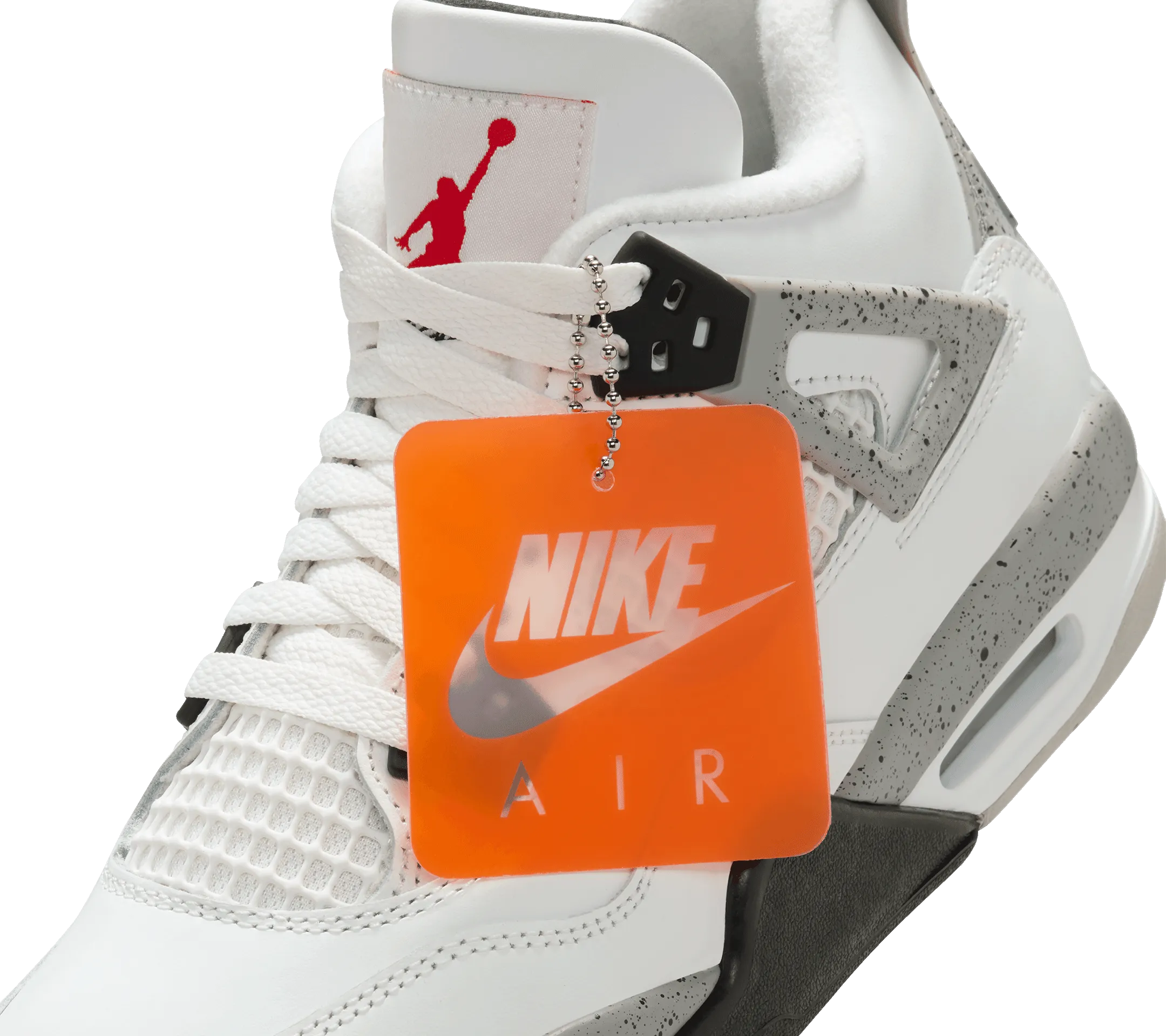 Dream Walk Air Jordan 4 Retro GS "White Cement" (Grade School)