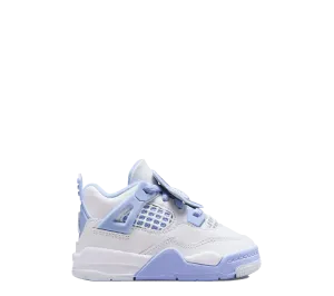 Slim Form Air Jordan 4 Retro "Forget Me Nots" [Toddlers]