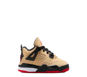Air Jordan 4 Retro TD "Pizza" (Toddlers) Torsion control Sun Guard