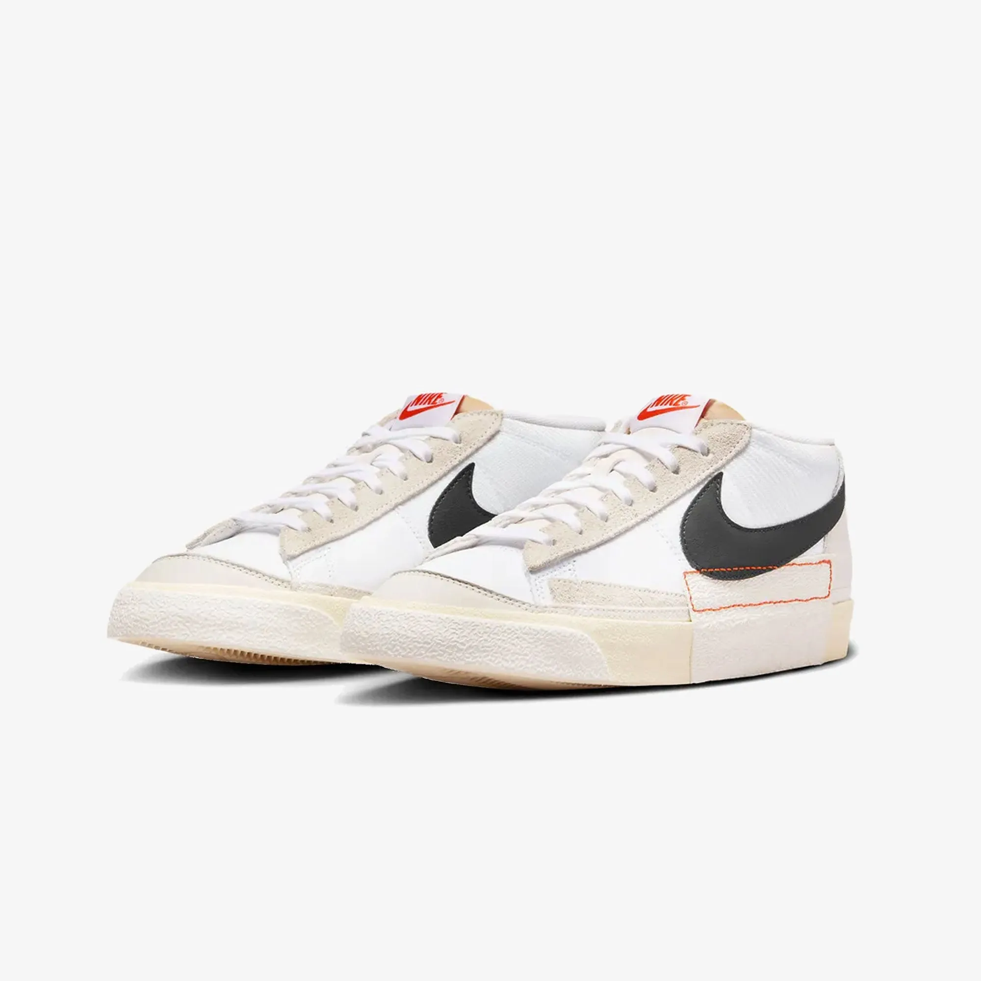NIKE | BLAZER LOW PRO CLUB { WHITE/BLACK-BEACH-SUMMIT WHITE Double Stitched Seams