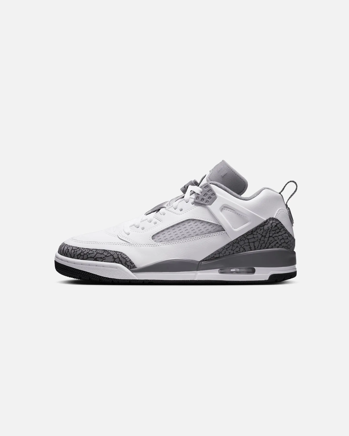 Jordan Spizike Low "Cool Grey" White/Grey Video Look Park Day