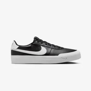 Nike | COURT SHOT { BLACK/WHITE Rubberized Heel Guard Shock Absorption Soles
