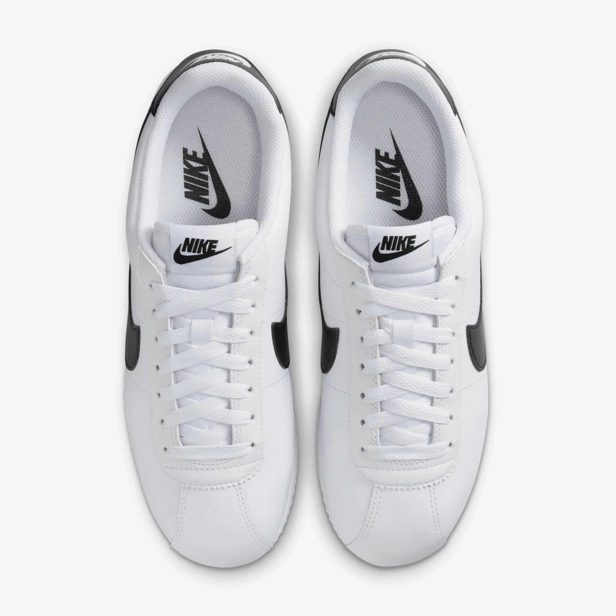 NIKE | CORTEZ LEATHER { WHITE/BLACK Adaptive Ease