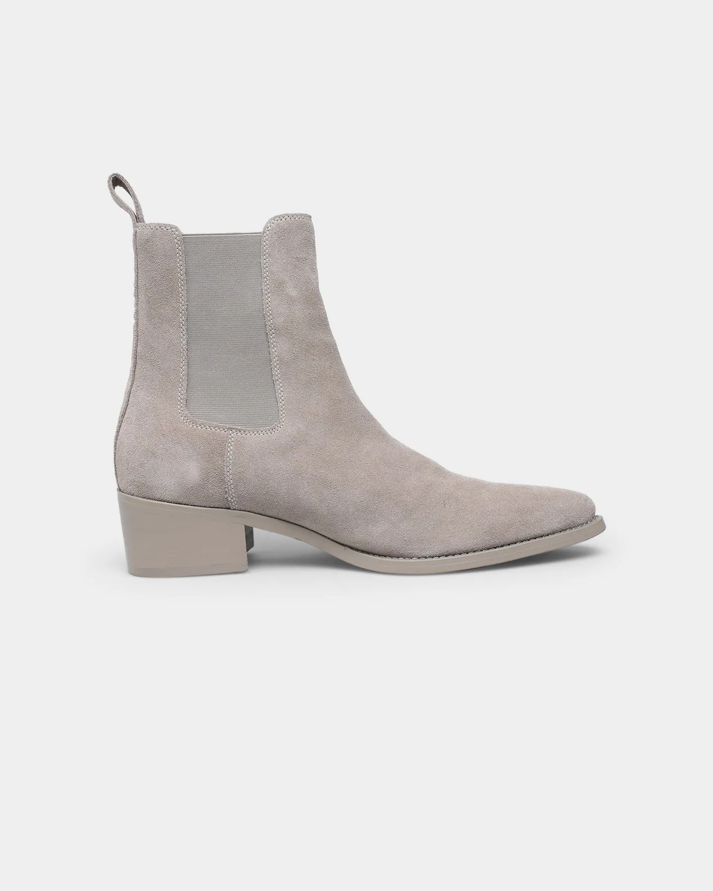 Saint Morta Nomad Pointy Toe Chelsea Boot Taupe Hiking Mood Swift Glide