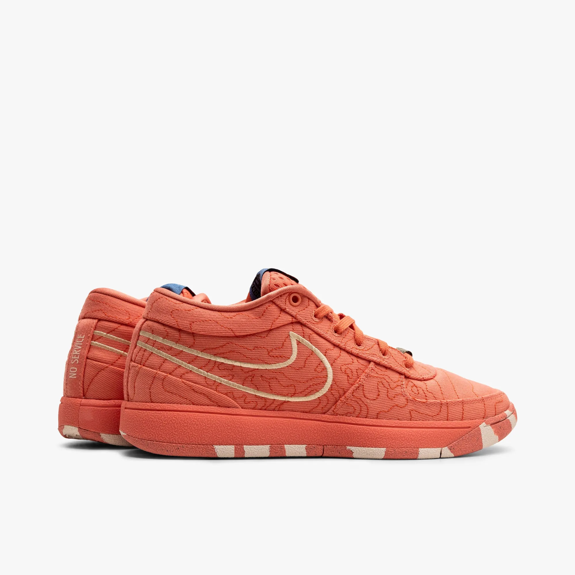 Nike Book 1 / Magic Ember / White Onyx - Picante Red Canvas Construction