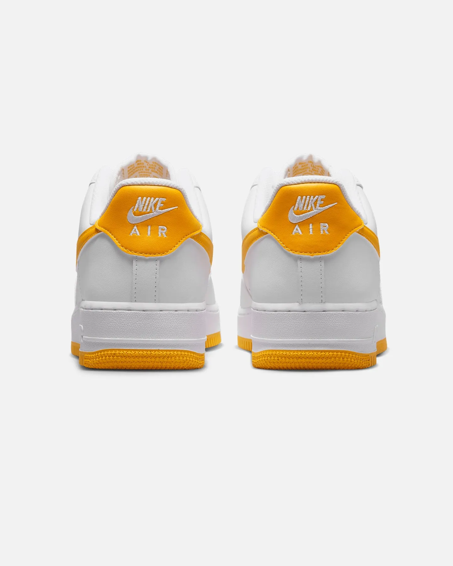 Nike Air Force 1 '07 White/University Gold Pastel tone