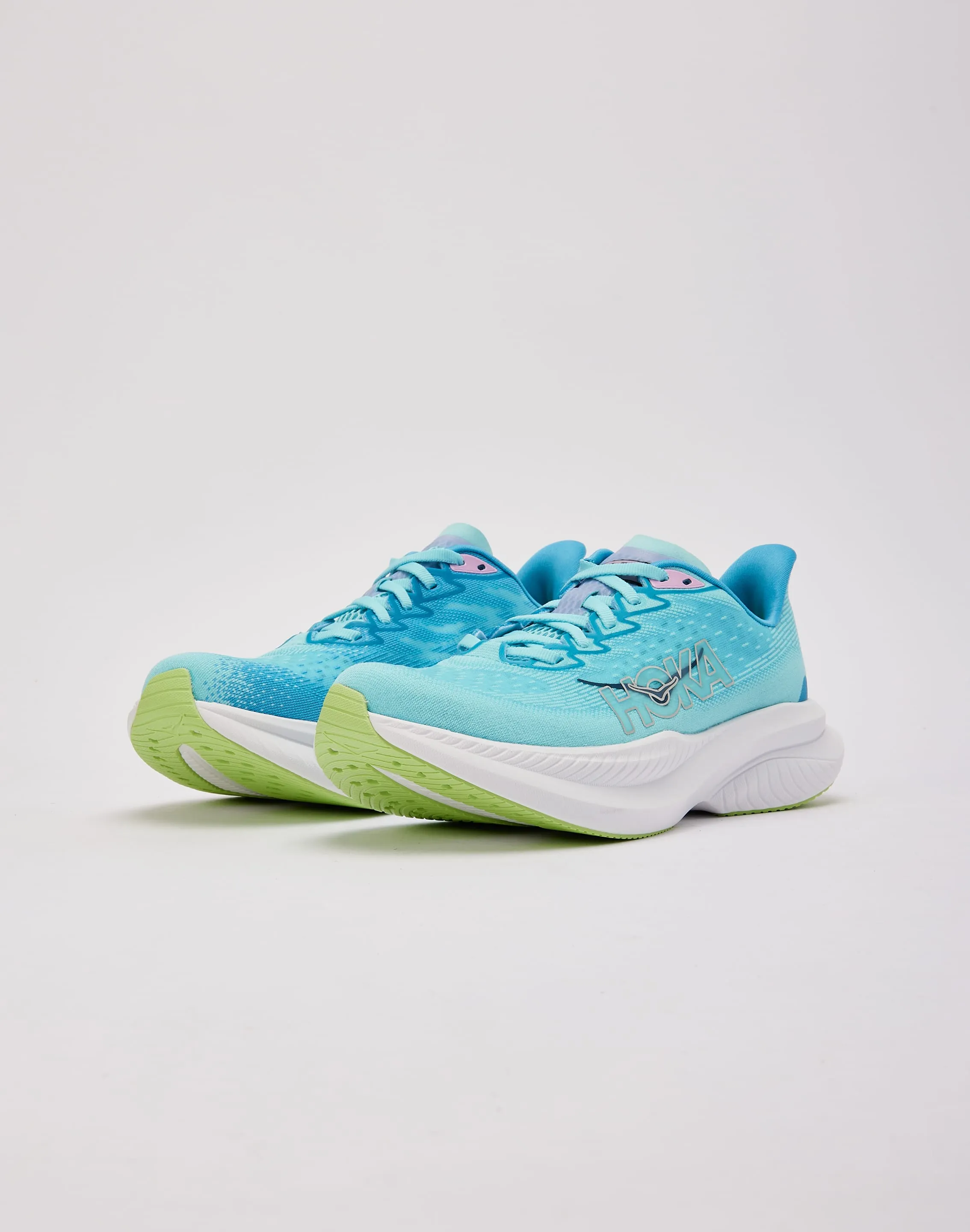 HOKA Mach 6 rhinestone - decorated running shoes