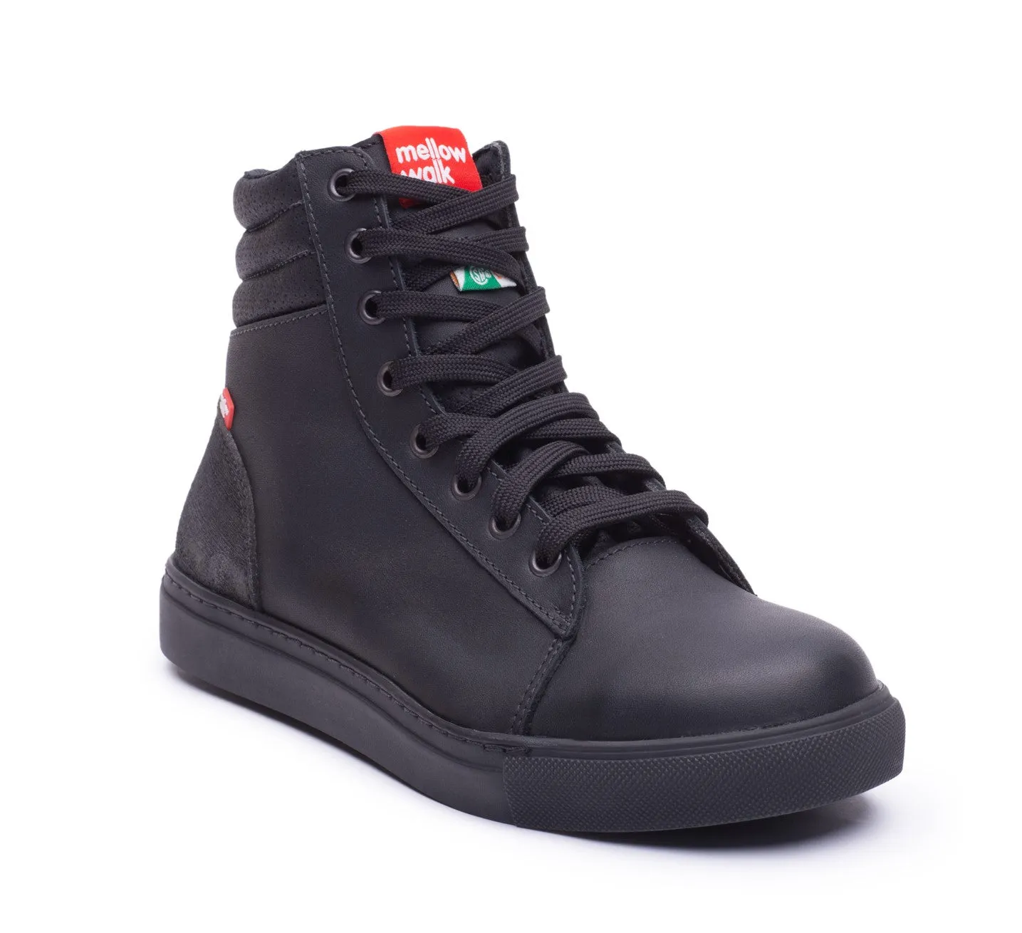 Jessica BLK Women's 6" steel toe leather work boots 486339 Comfortable Footbed Indie Core