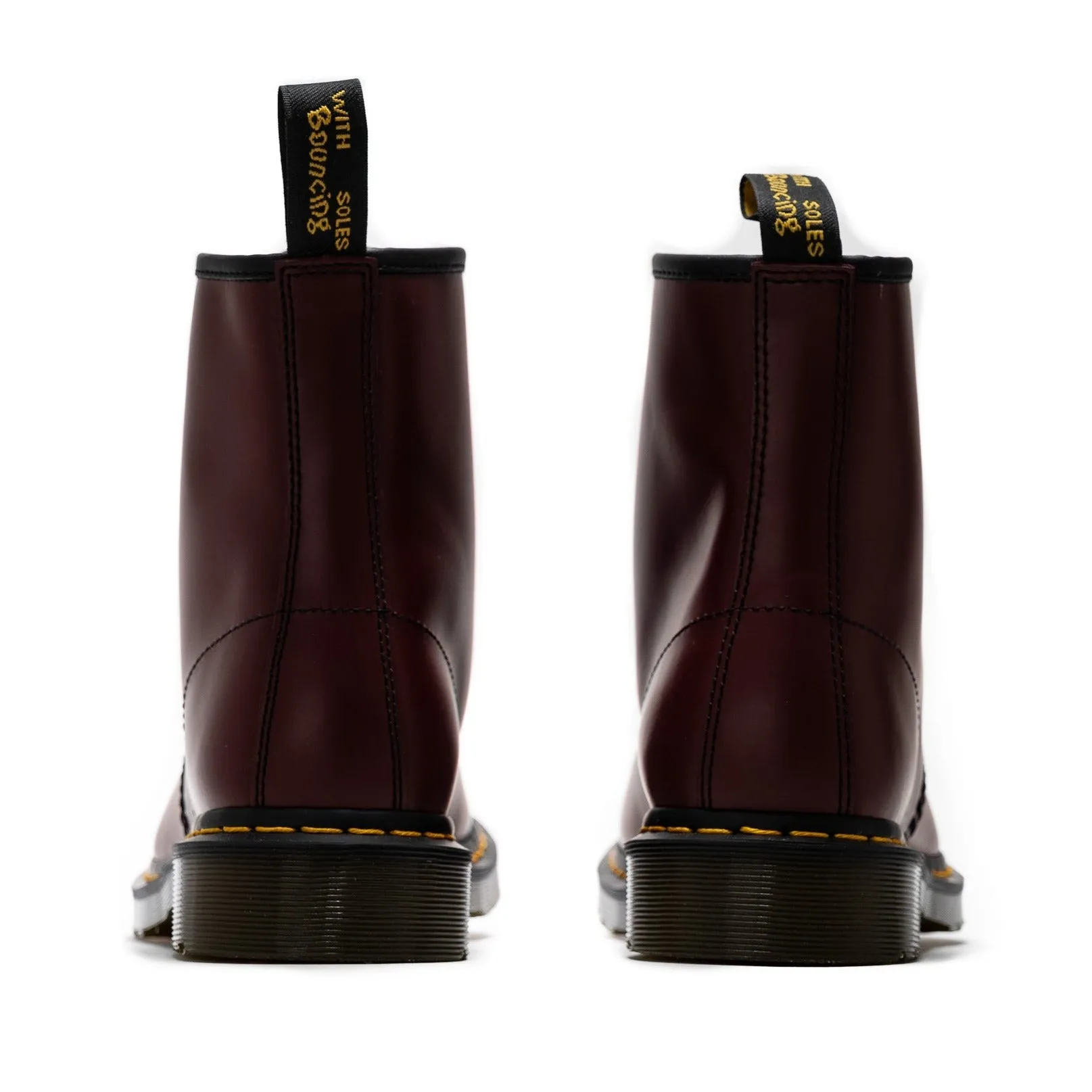 Dr. Martens 1460 Smooth Leather Boot - Cherry Red Durable Material Functional Footwear