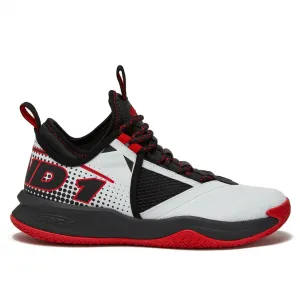 All terrain Anti Bacterial And-1 Men's Charge White/Black/Red Basketball Shoes