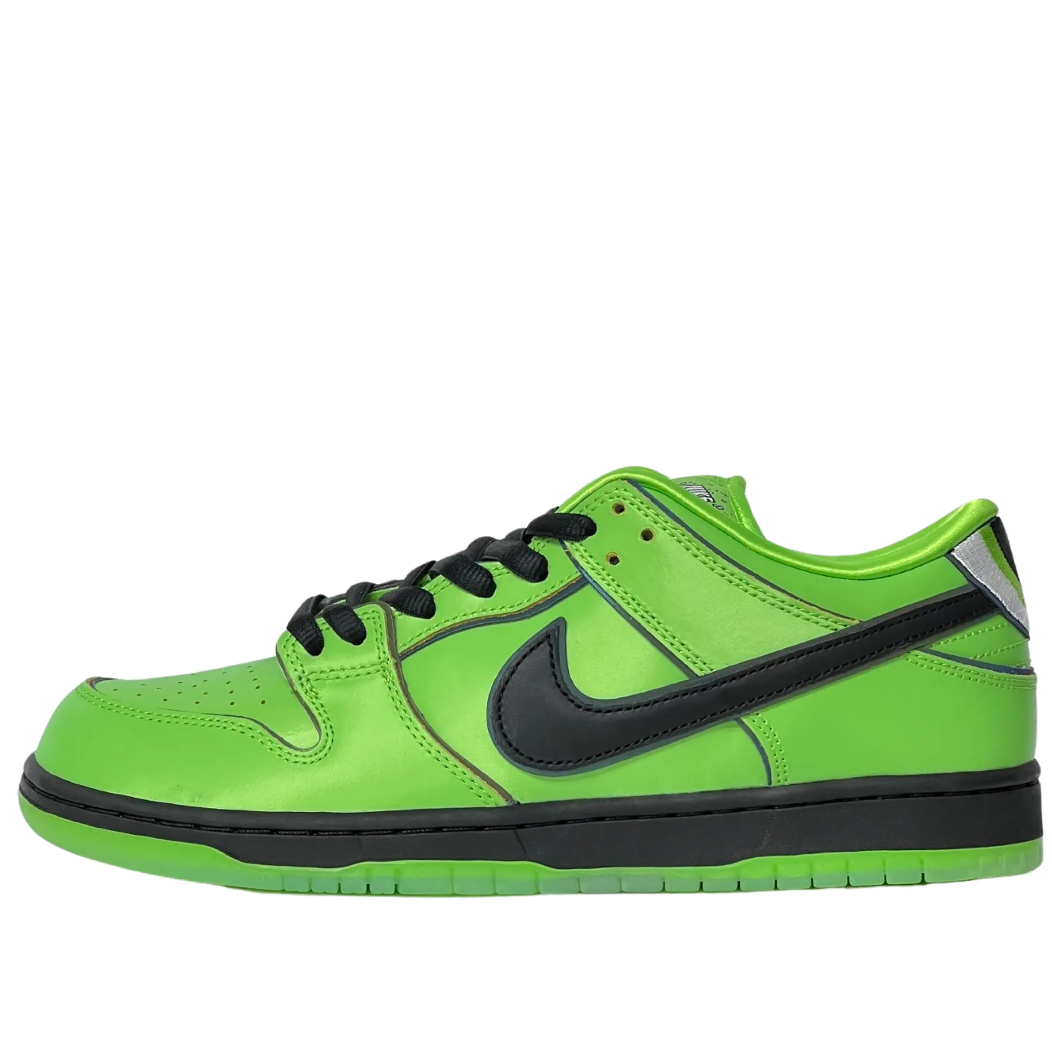 Nike SB Dunk Low The Powerpuff Girls Buttercup ComfortFit Motion Control Frame
