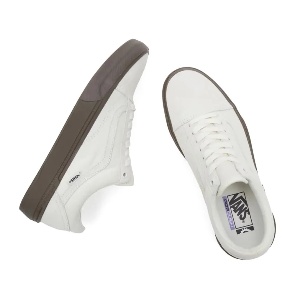 Vans BMX Old Skool - Marshmallow/Gum flex design Rugged Grip