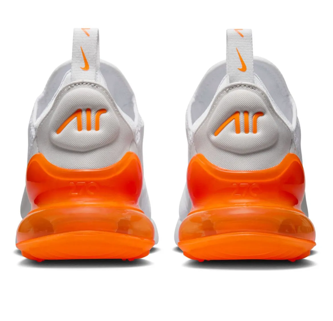 Fast Fit Holiday Style Pre-Order White Orange Swarovski Nike Air Max 270