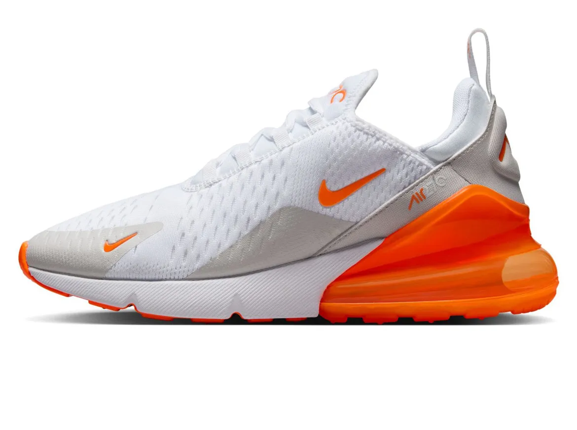 Talk Step Pre-Order White Orange Swarovski Nike Air Max 270