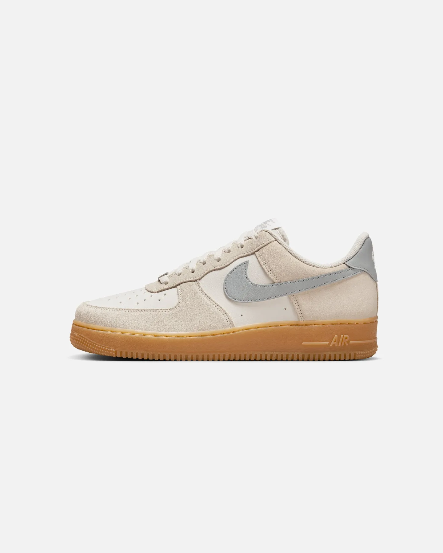 Leather Upper Nike Air Force 1 '07 LV8 Phantom/Light Smoke Grey