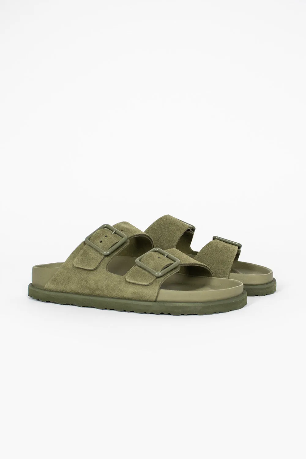 Zen Step Arizona Cazador Suede Sandal Moss