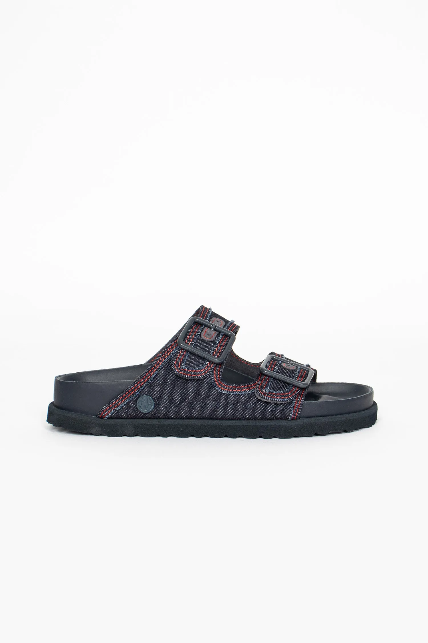 Road Long Arizona Stone Washed Sandal Dark Wash Denim
