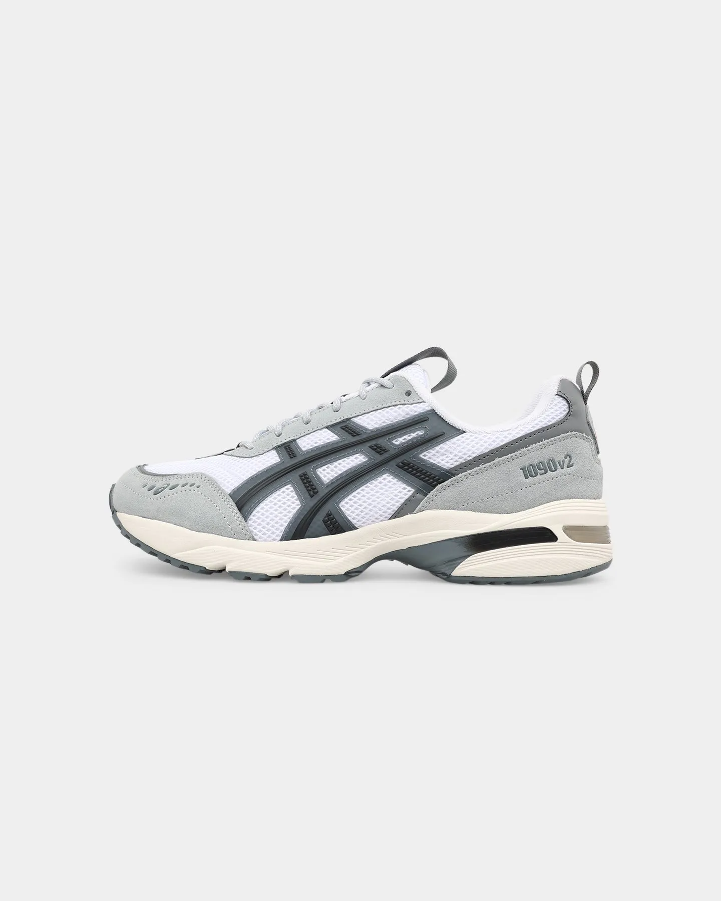 Asics GEL-1090V2 White/Steel Grey Comfort Strap evening run