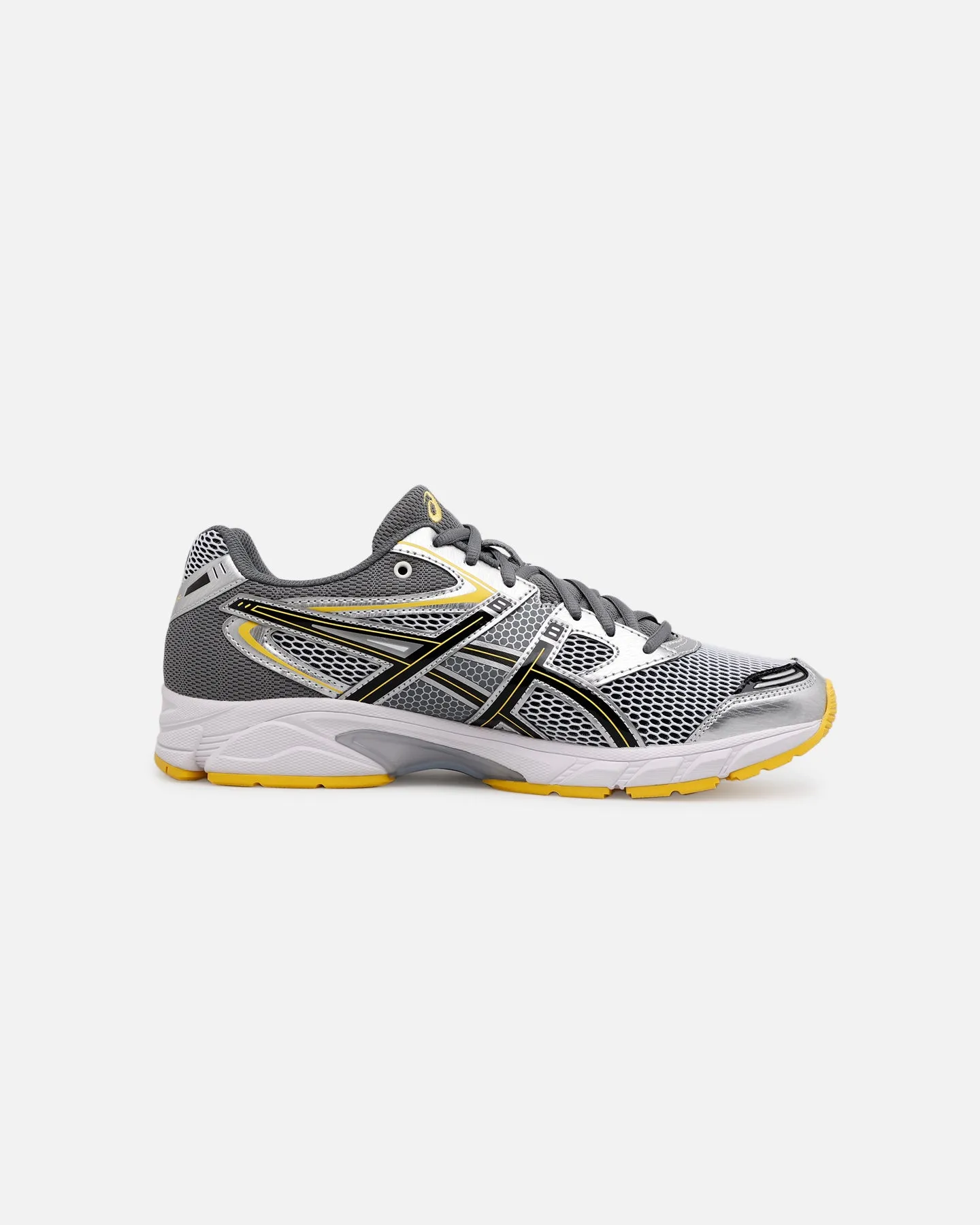 Cushioned heel Comfort Wedge Asics Gel-DS Trainer 14 'Tai Chi' Silver/Yellow