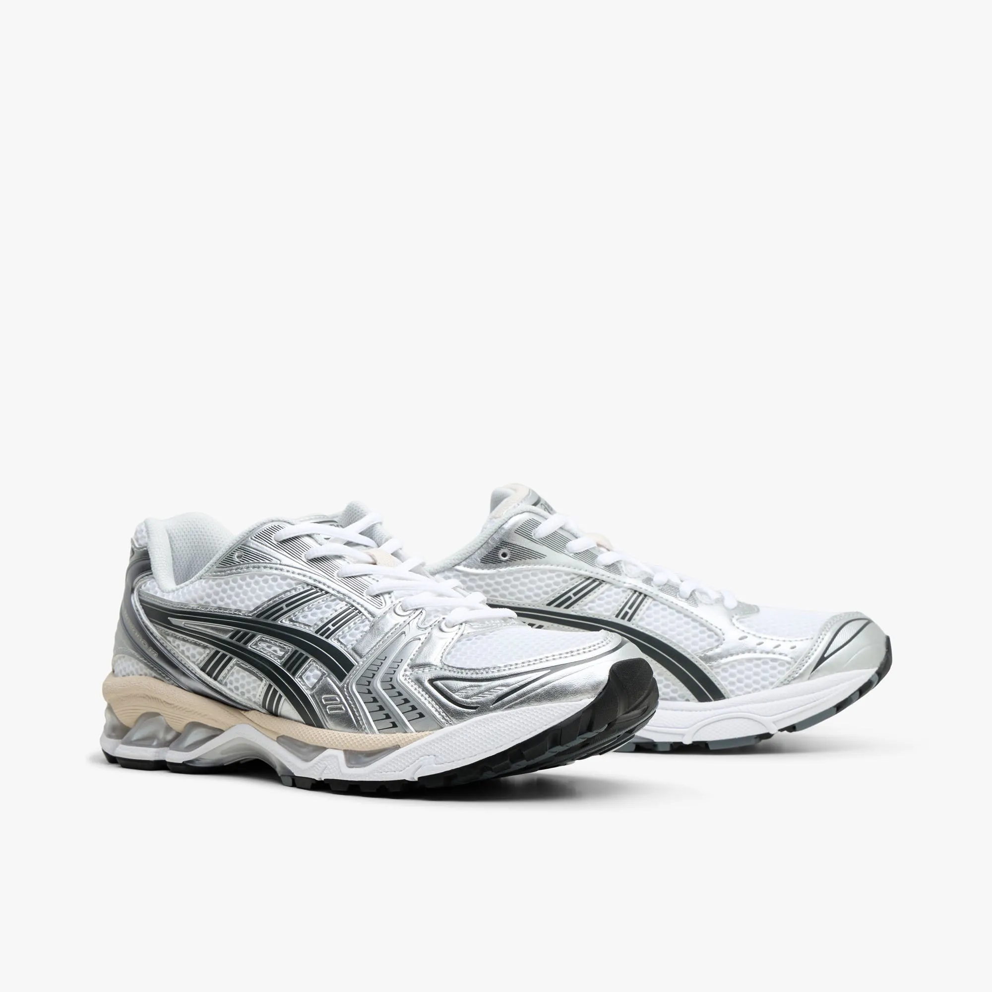 weekend runners multi - density - midsole - feature shoes ASICS GEL-Kayano 14 White / Graphite Grey