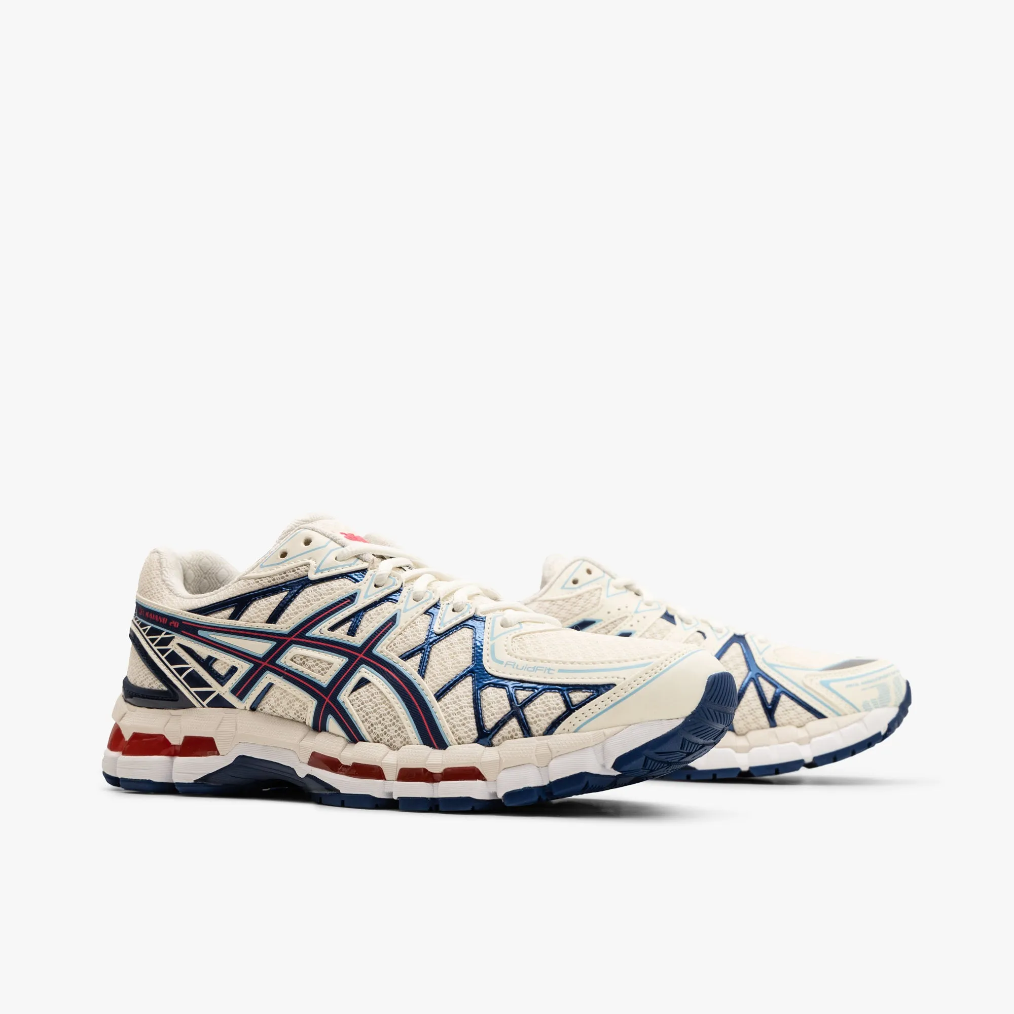 Fun run ASICS Gel-Kayano 20 Cream / Deep Marine