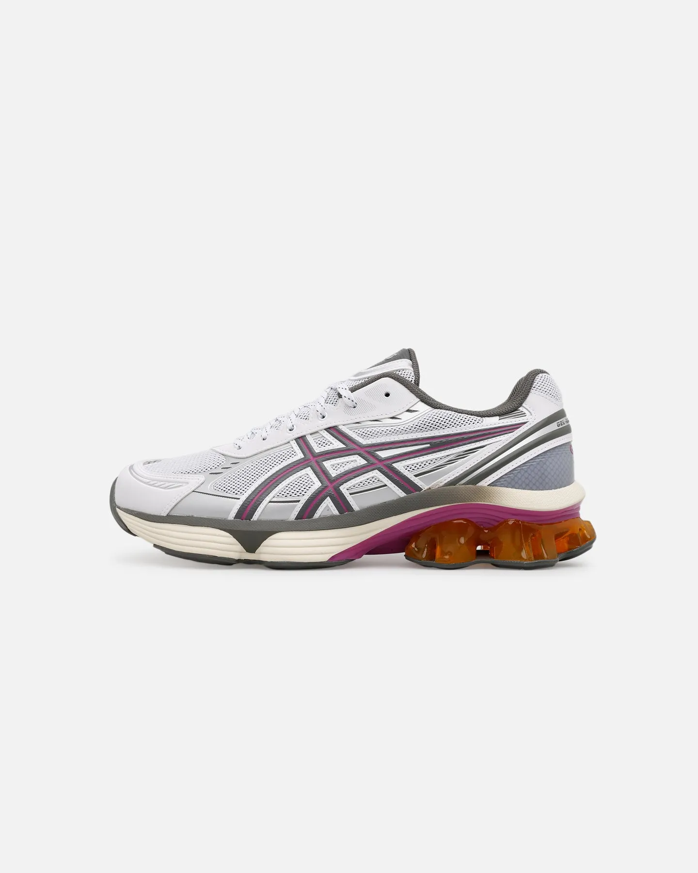 Asics Gel-Kinetic Fluent "Truffle" White/Purple Mono Style