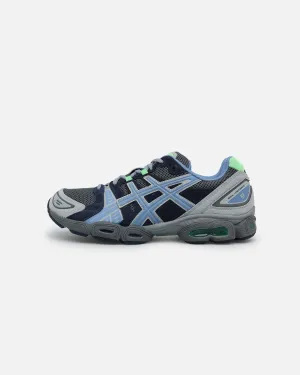 Firm Lock Asics Gel-Nimbus 9 Steel Grey/Blue