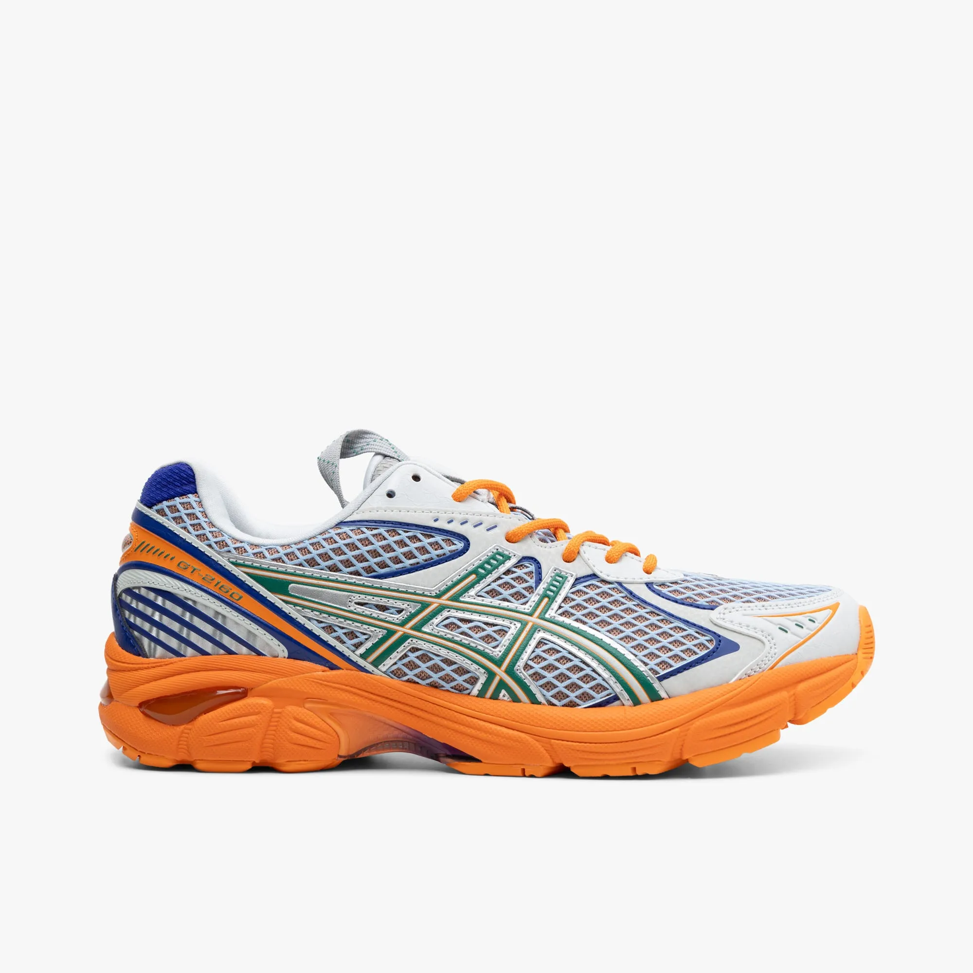 running in a national park shoes ASICS UB7-S GT-2160 Lava Orange / Jasper Green