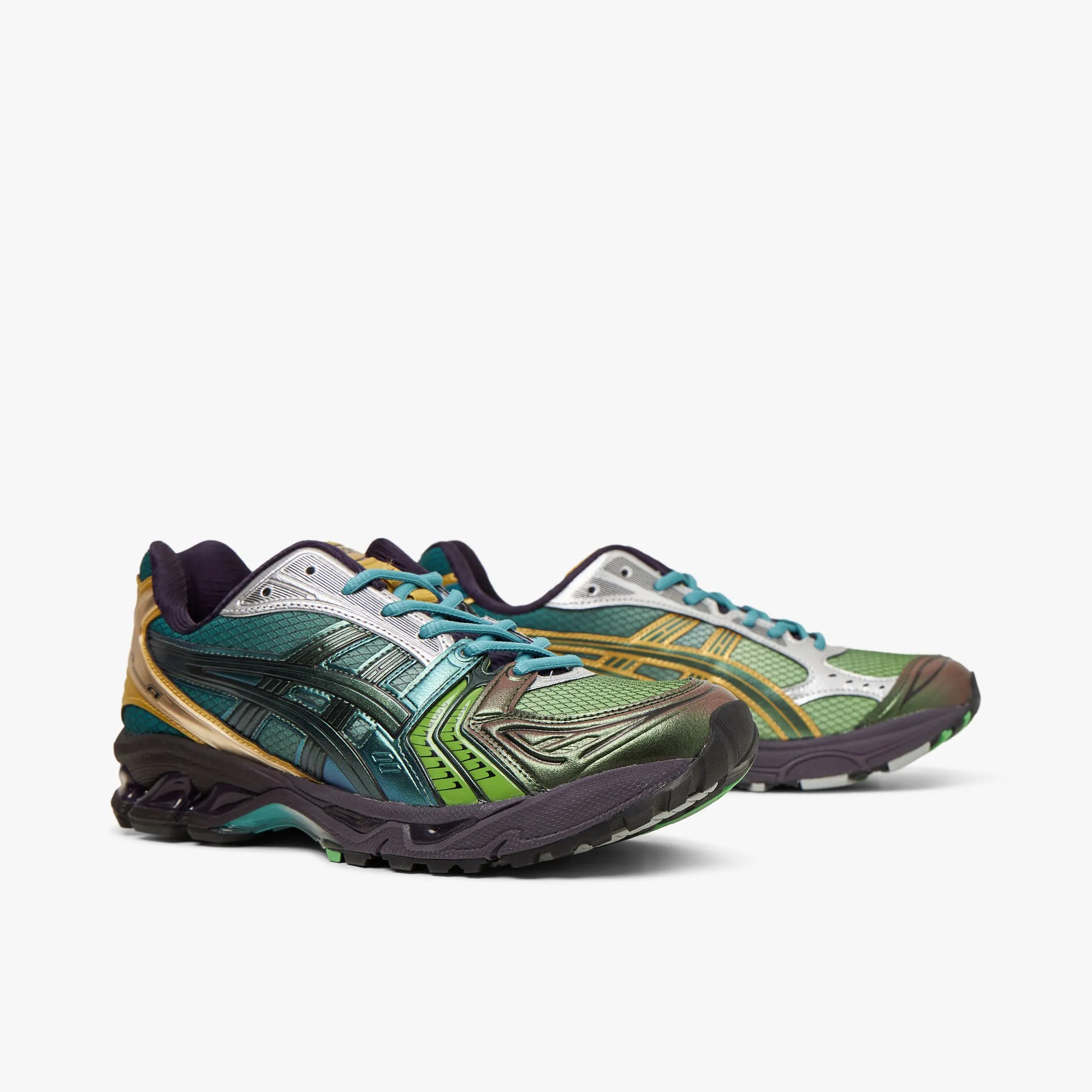 ASICS x P. Andrade Gel-Kayano 14 Gradation Green / Metal Green casual joggers