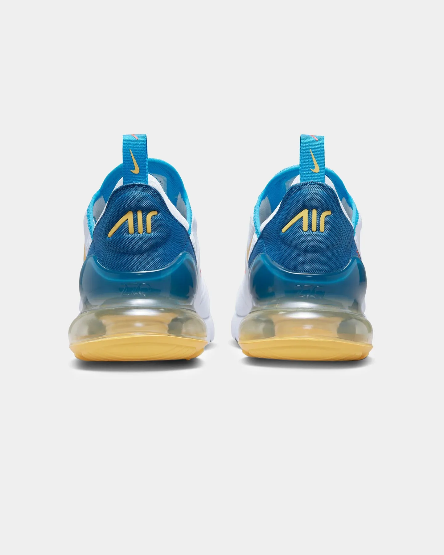 Nike Air Max 270 White/Citron Pulse Reinforced Game Ready