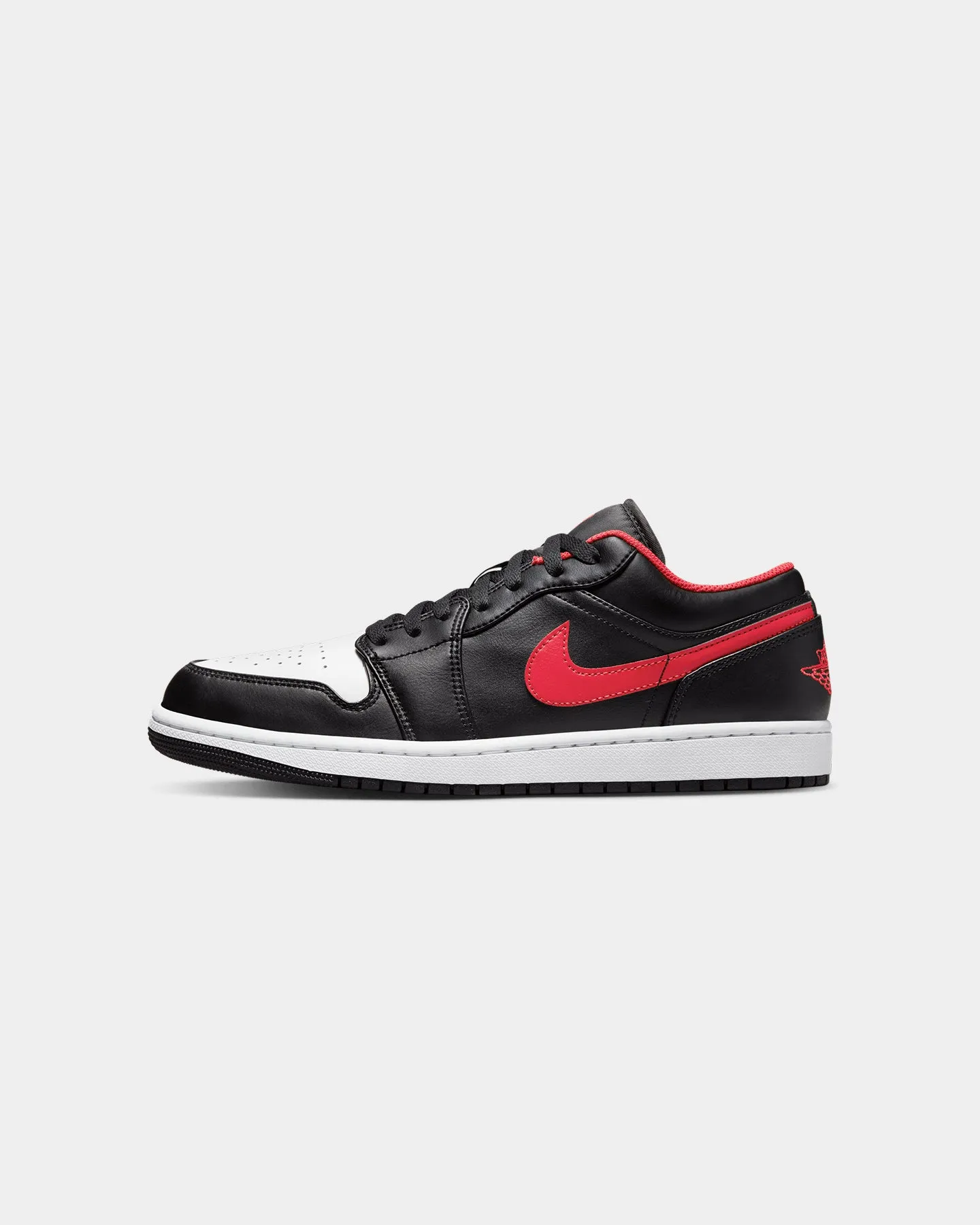 Jordan Air Jordan 1 Low "White Toe" Black/Fire Red-White Tech Glow
