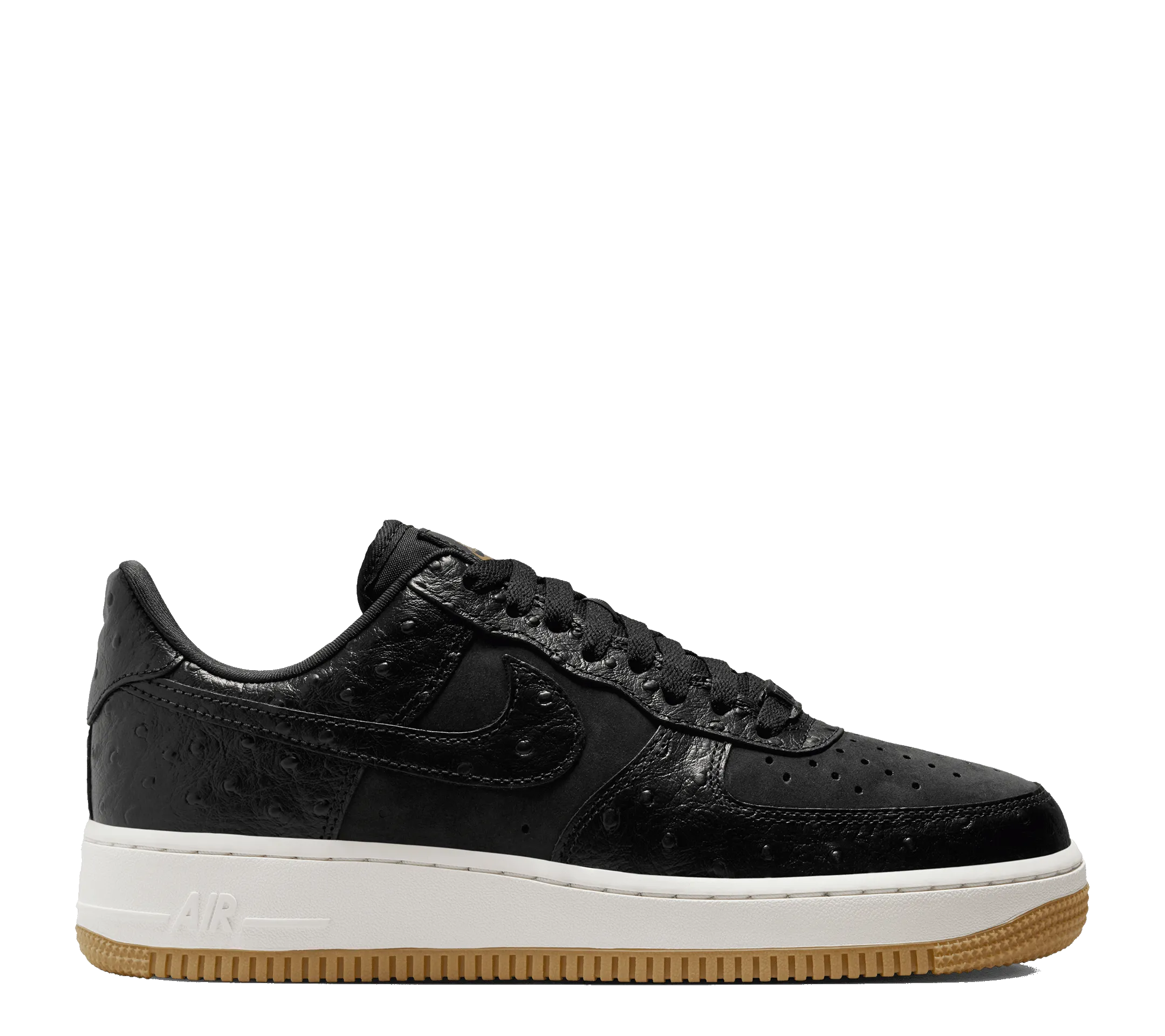 Timeless Support Lace-up W Nike Air Force 1 '07 LX "Black Ostrich"