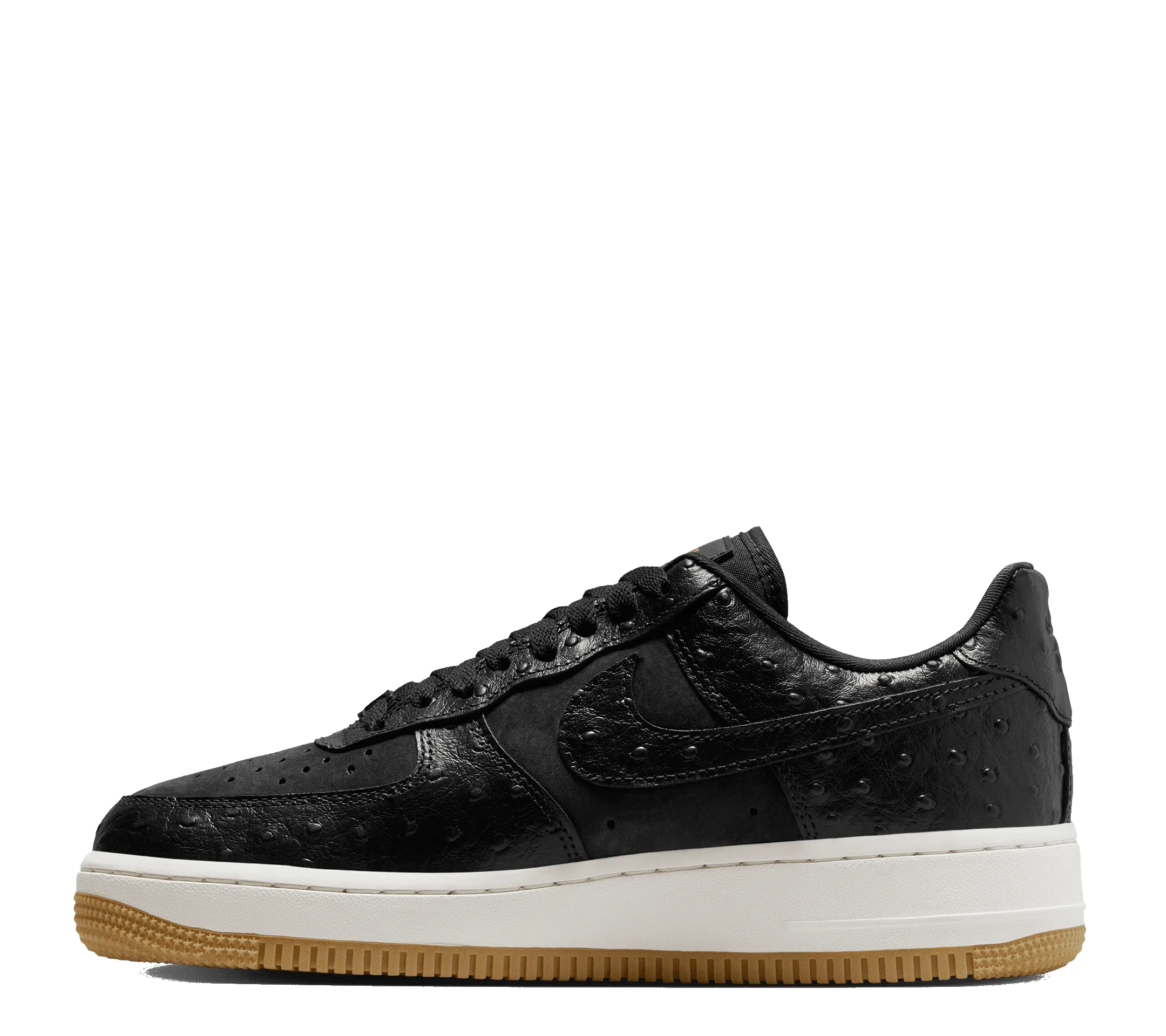 casual - wear W Nike Air Force 1 '07 LX "Black Ostrich"