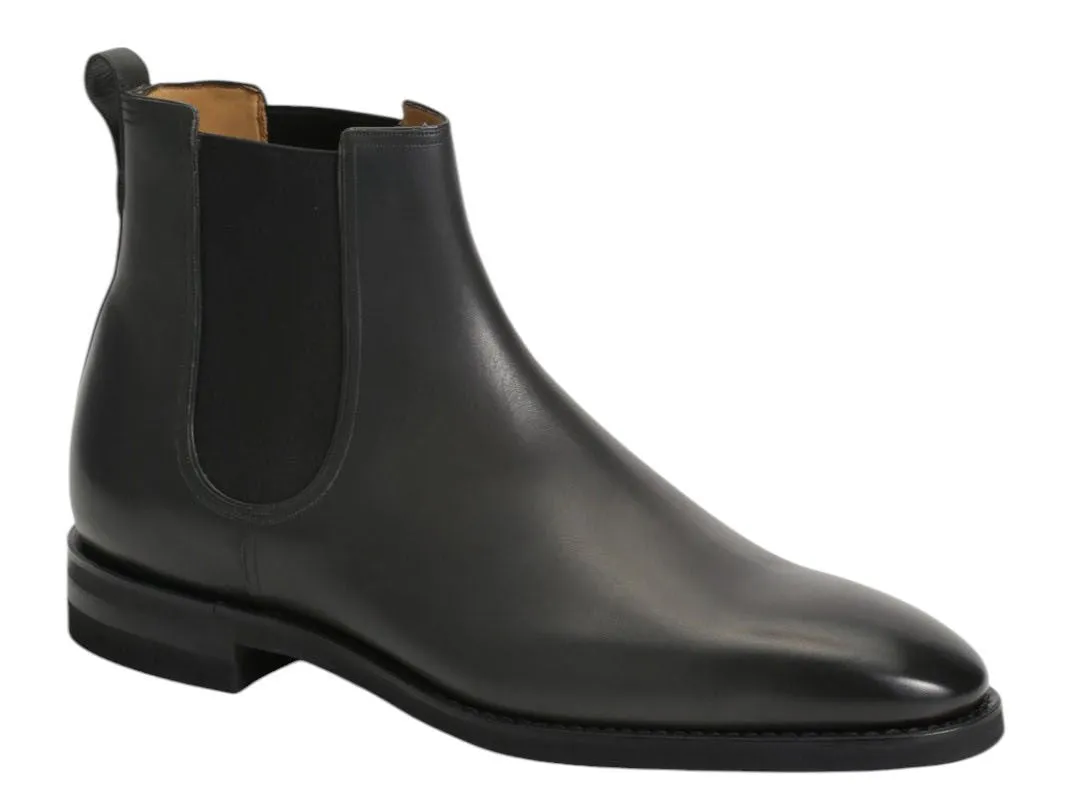 Classic Appeal Matte Tone Bally Scavone 6237884 Men's Agata Calf Leather Chelsea Boots