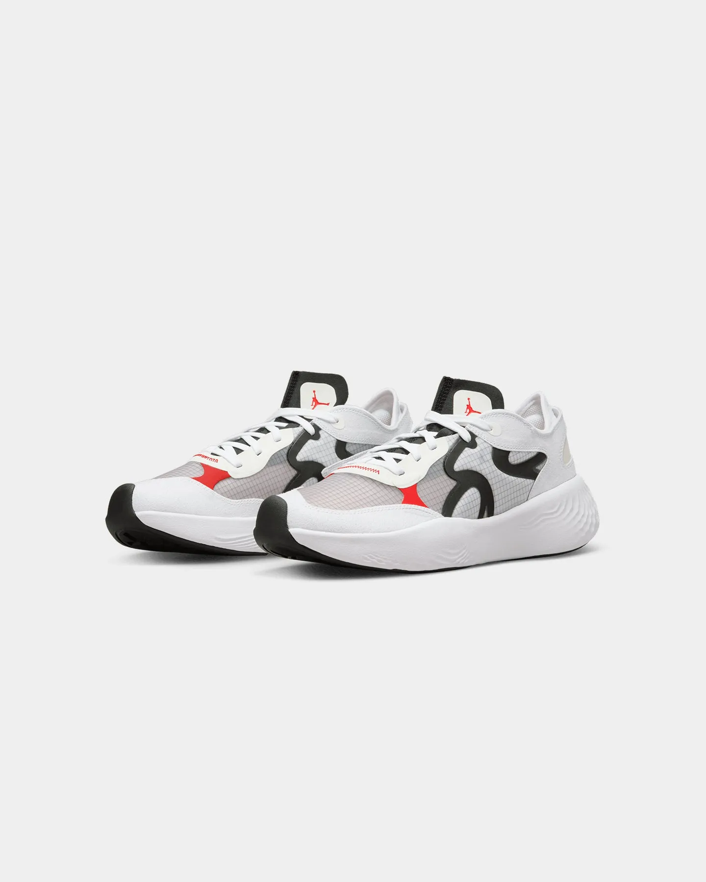 Grip Strong Style Pop Jordan Delta 3 Low White/Chile Red