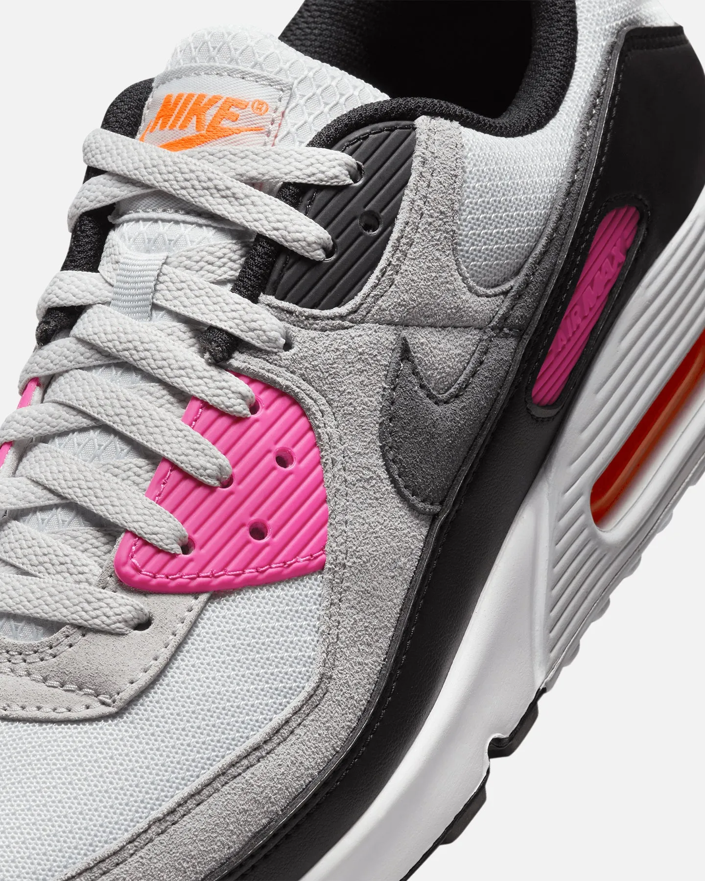 Nike Air Max 90 Pure Platinum/Alchemy Pink Comfort toe
