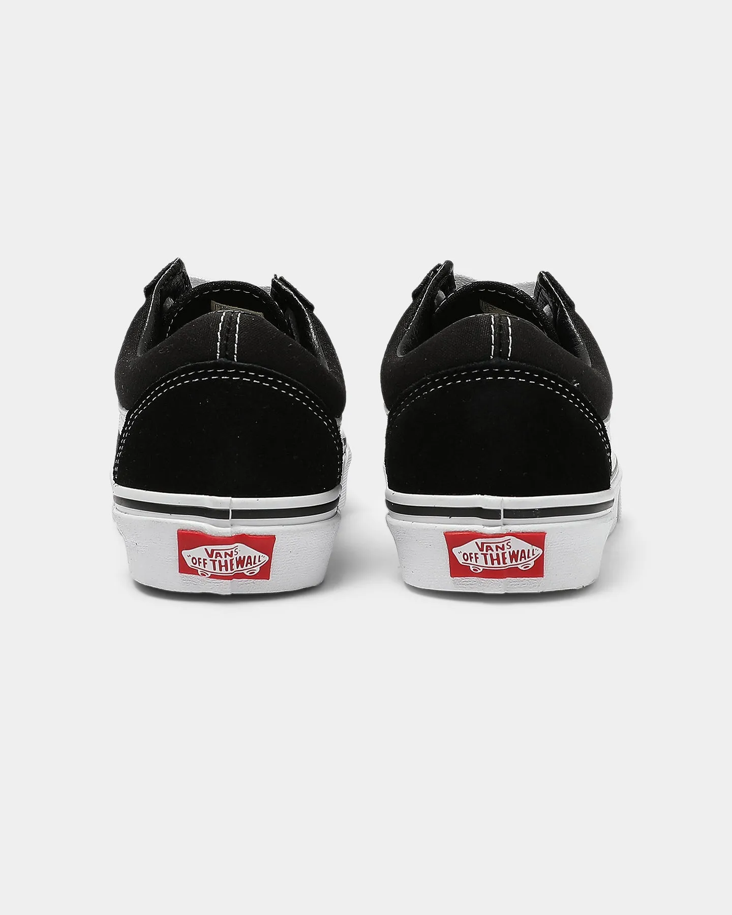 Ventilated Game Edge Vans Old Skool Black/White