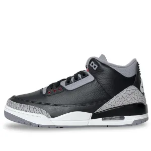 Water Resistant Material Nike Air Jordan 3 Black Cement 2024