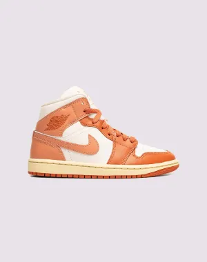 Jordan Air Jordan 1 Mid Seamless Synthetic Overlay Comfortable Padding