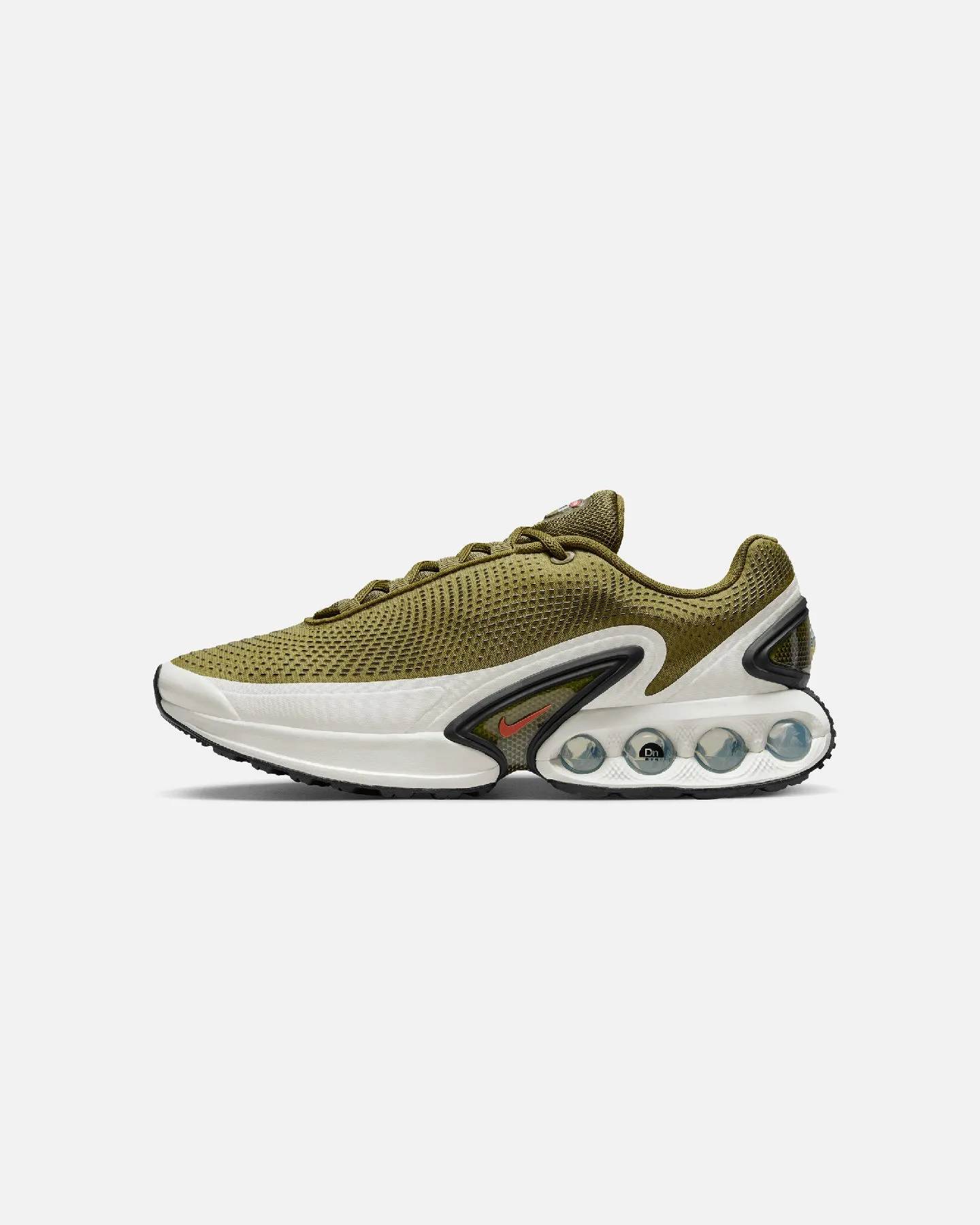 Nike Air Max DN "Olive Flak" Olive Flak/Gym Red Meta Move