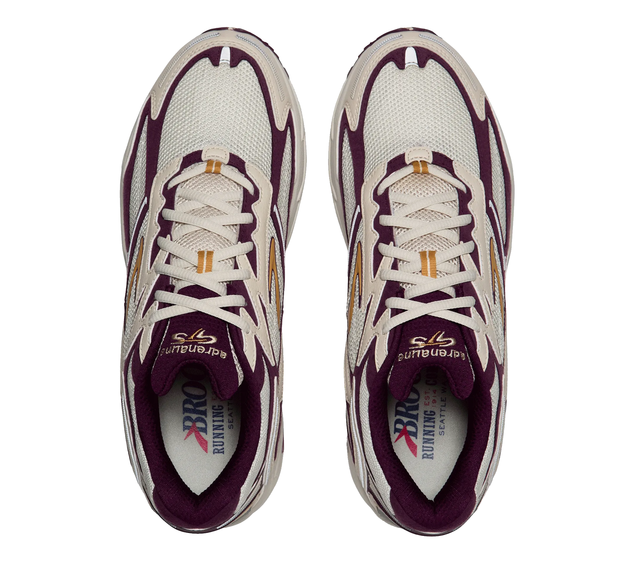 Brooks Adrenaline GTS 4 senior care Party Glow