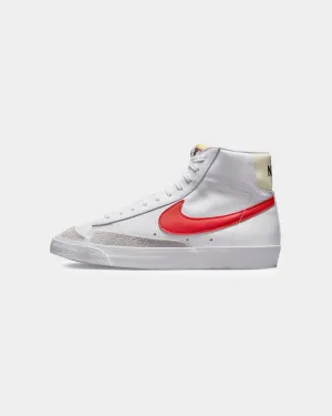 Rubber Outsole Young Mood Nike Blazer Mid '77 Vintage White/Picante Red