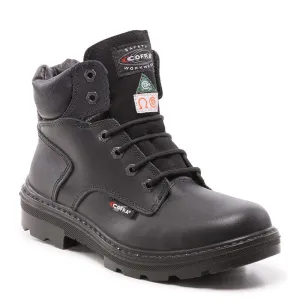Leader 6" steel toe water resistant leather work boots 426 Dressy look All Day