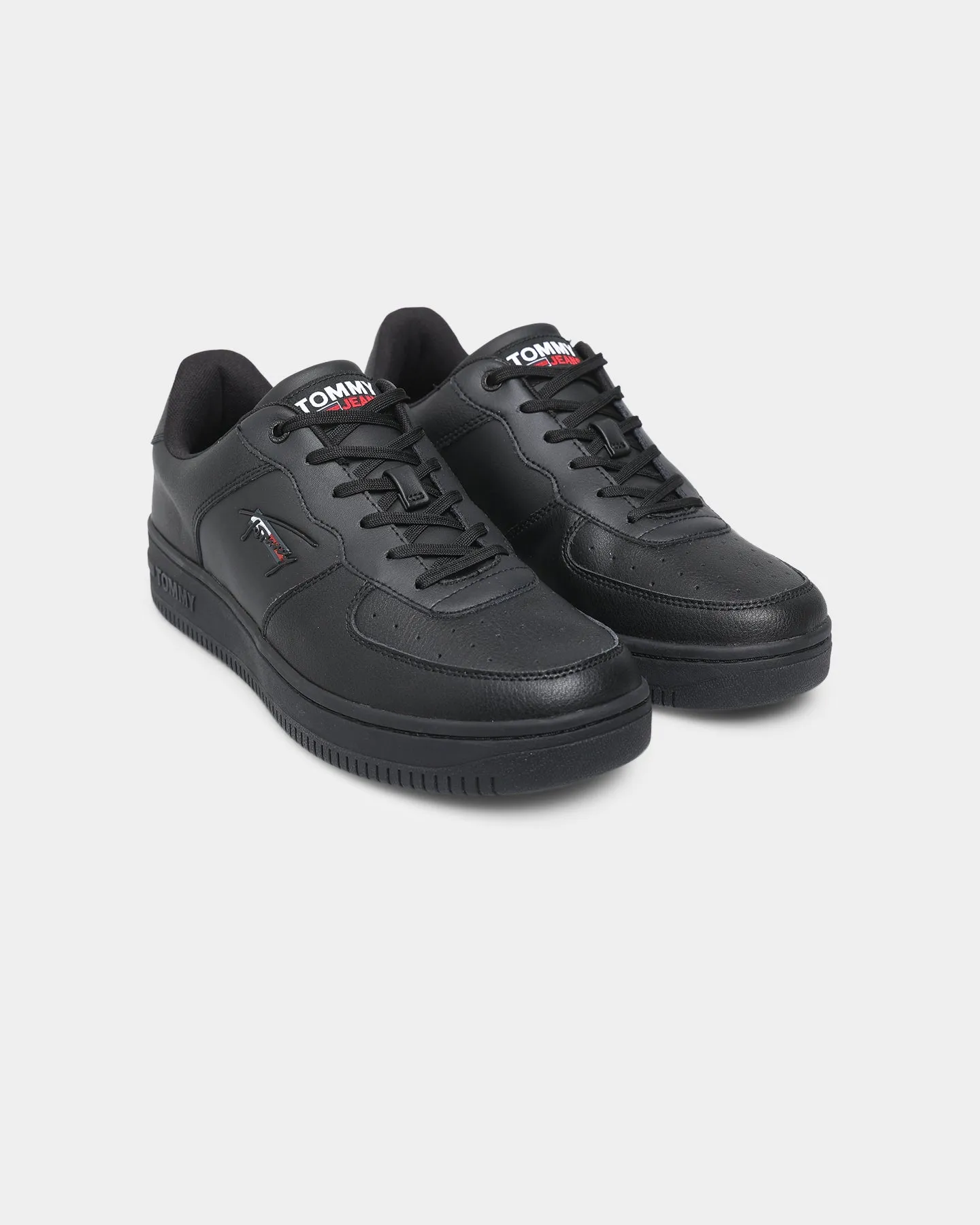 Tommy Jeans Basket Cupsole Black Breathable Road Trip
