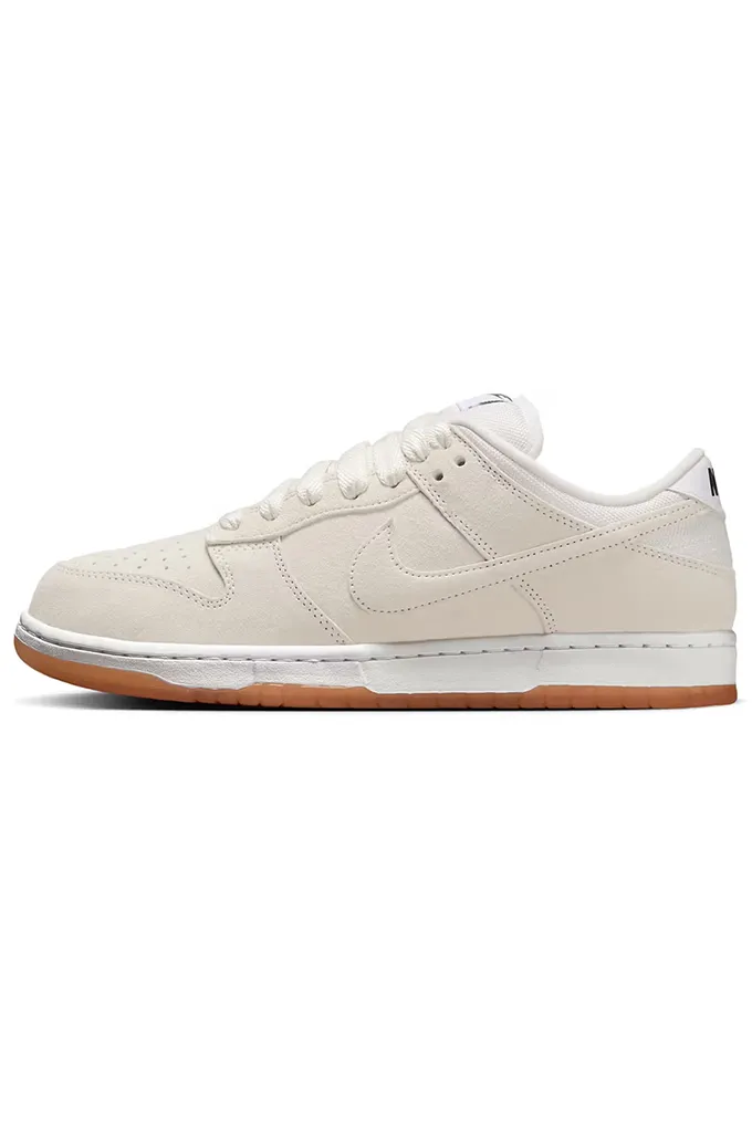 Nike SB Dunk Low Pro B "Pale Ivory" Skate Shoes Wet Grip
