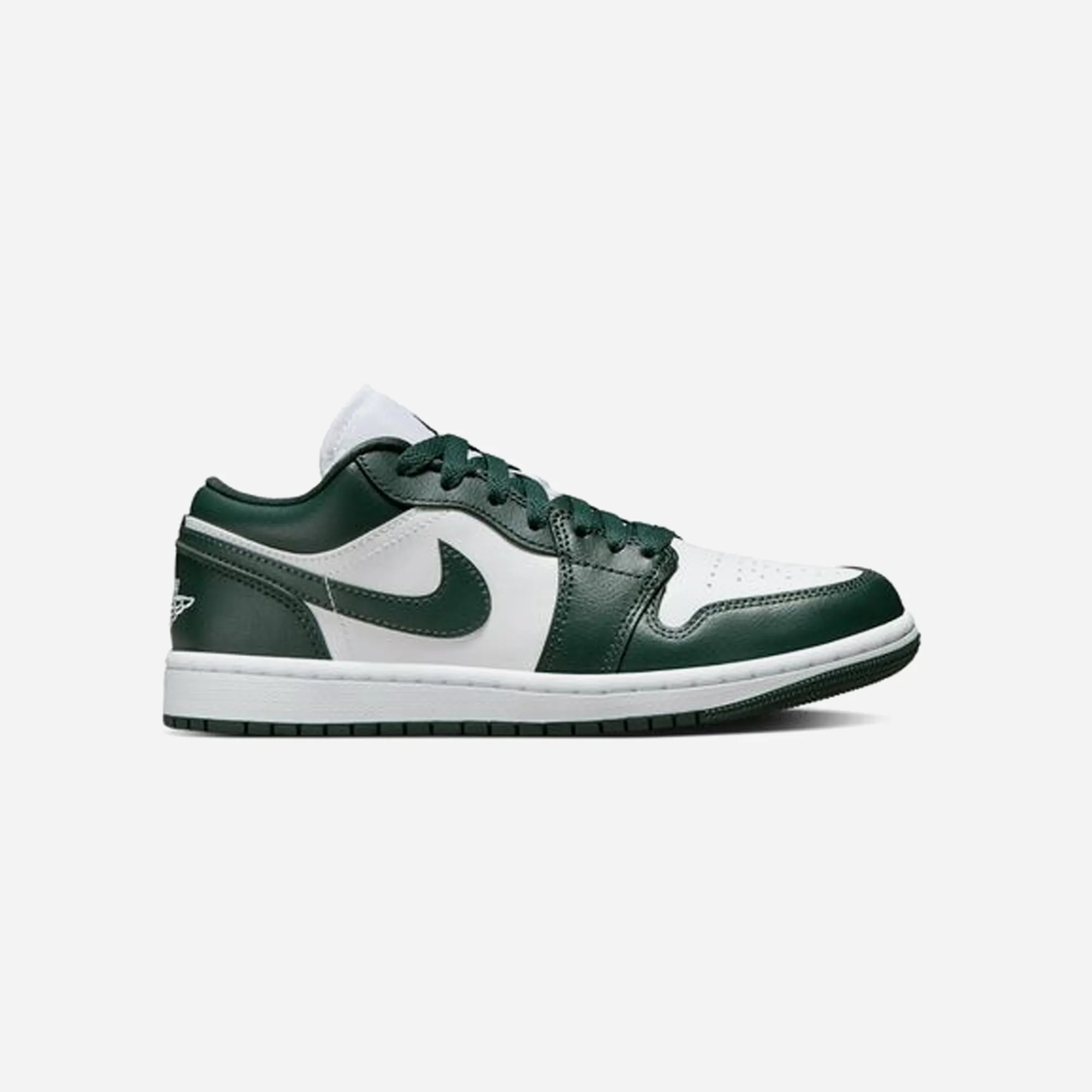 Nike Jordan 1 Low Galactic Jade Wmns Structured performance Gusseted Tongue Design