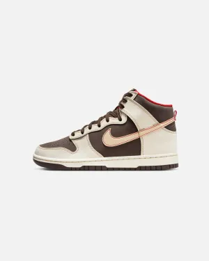 Comfort Step Power Base Nike Dunk High Retro SE NAS Baroque Brown