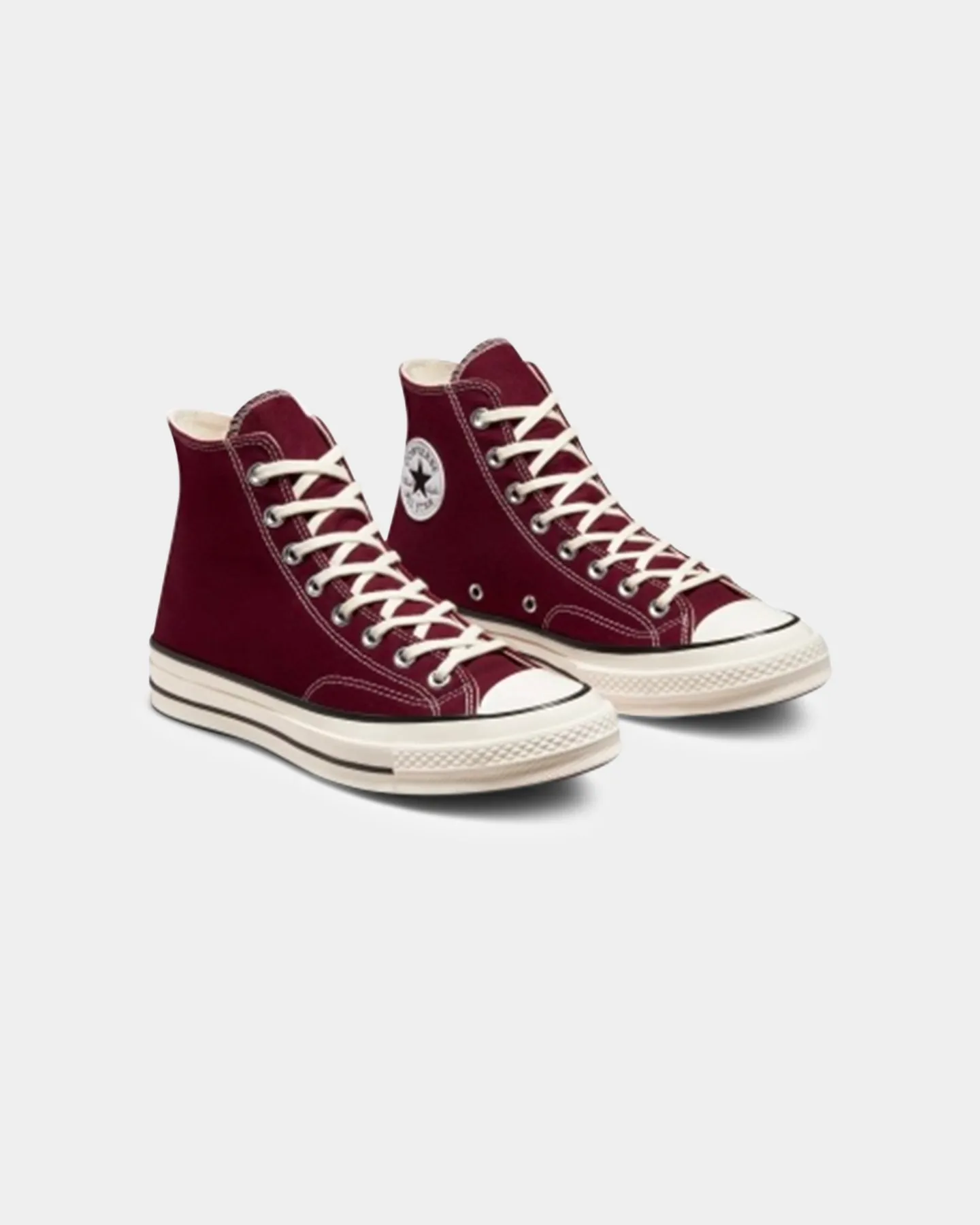 London Cool Sport Active Converse Chuck 70 Hi Vintage Canvas Dark Beetroot/Egret