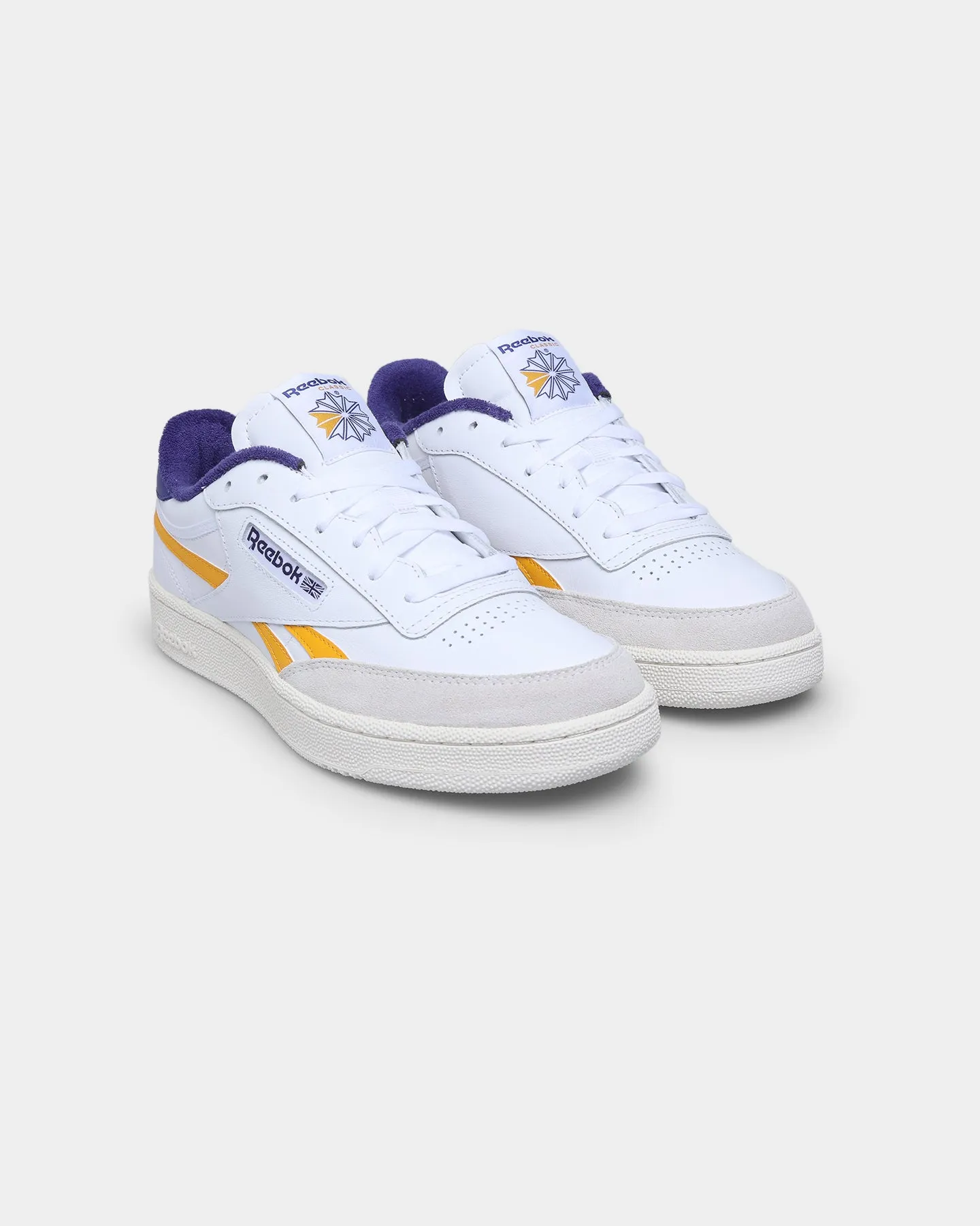 Dance Fit Reebok Club C Revenge White / Collegiate Gold / Bold Purple